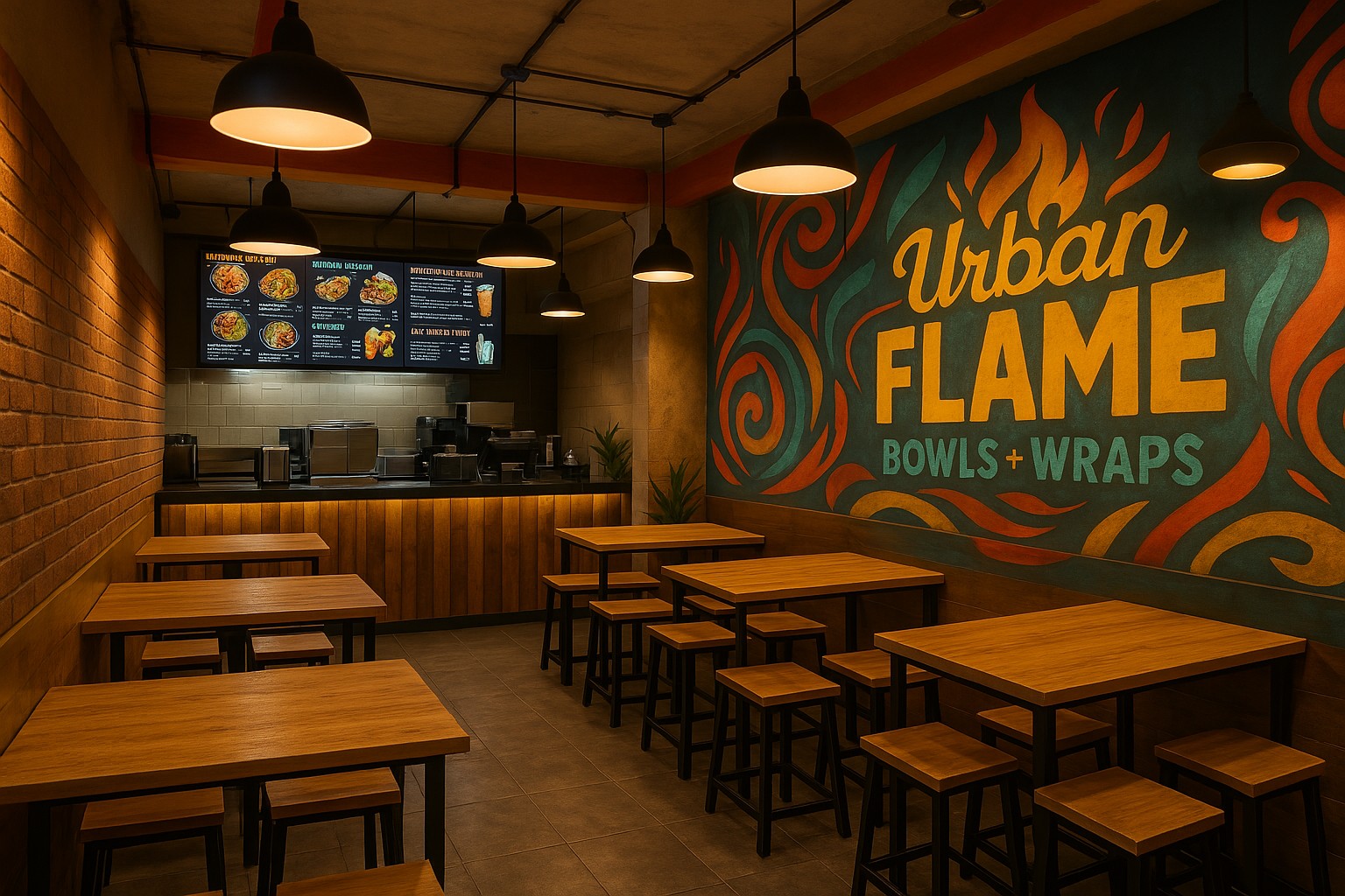 Urban Flame - New Logo